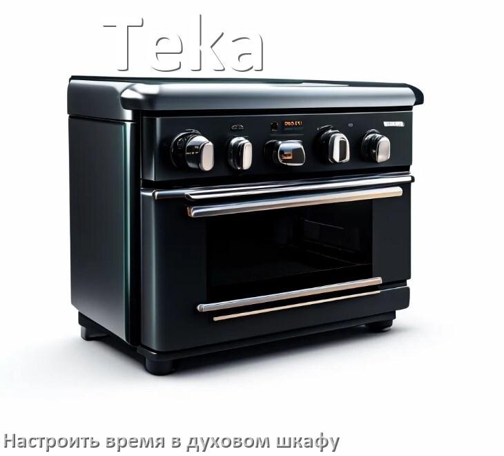 
Как в духовом шкафу Teka настроить время и установить часы