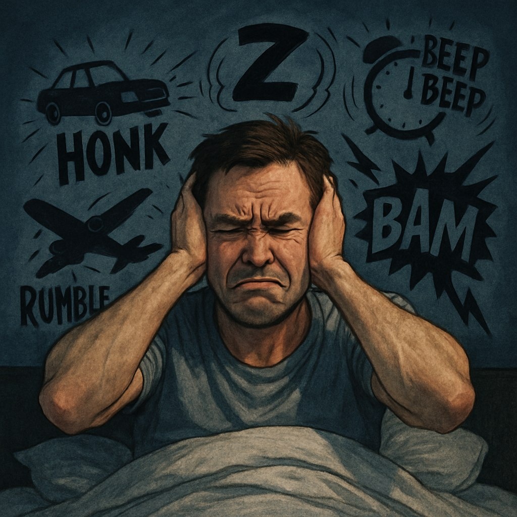 мужчина не может уснуть: