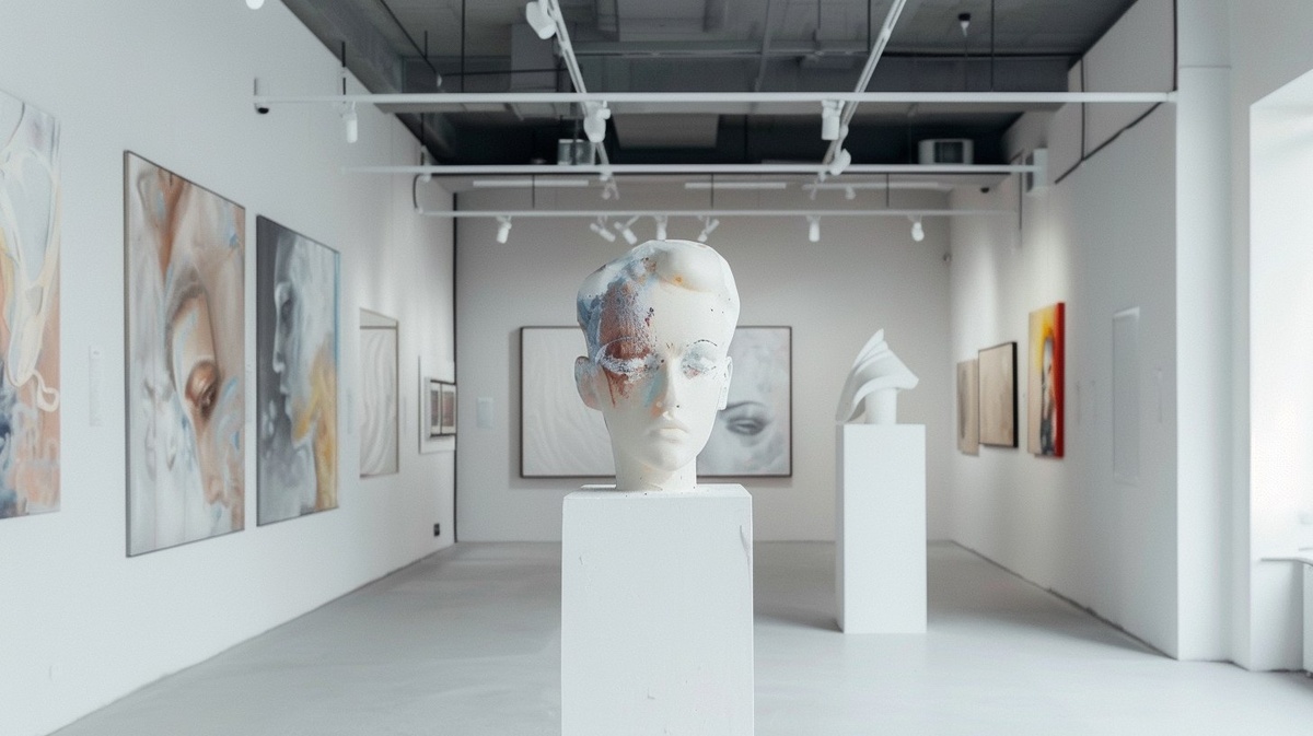 Доставка картин и скульптур на выставку