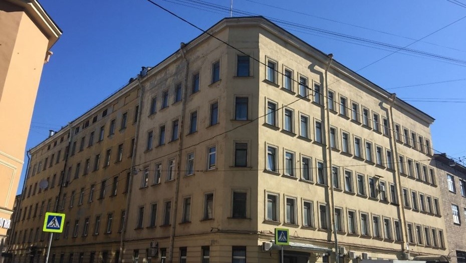    Историческое здание на Рижском проспекте, которое будет реконструировано в рамках проекта. Автор фото: Setl Group