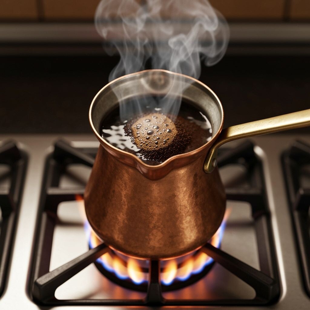 Как варить кофе в турке