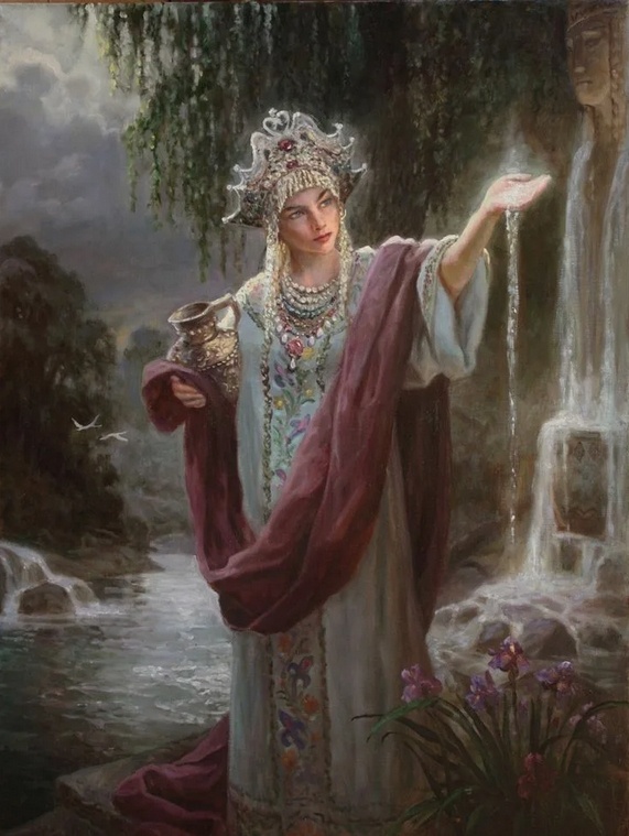 Иллюстрации к русским сказкам и мифам от Андрея Алексеевича Шишкина, наполненные самым глубинным пониманием славянской исконной культуры