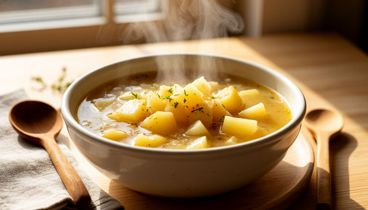 «Суп из репы и картофеля: не “забытый”, а “когда хочется простоты — без стыда”»