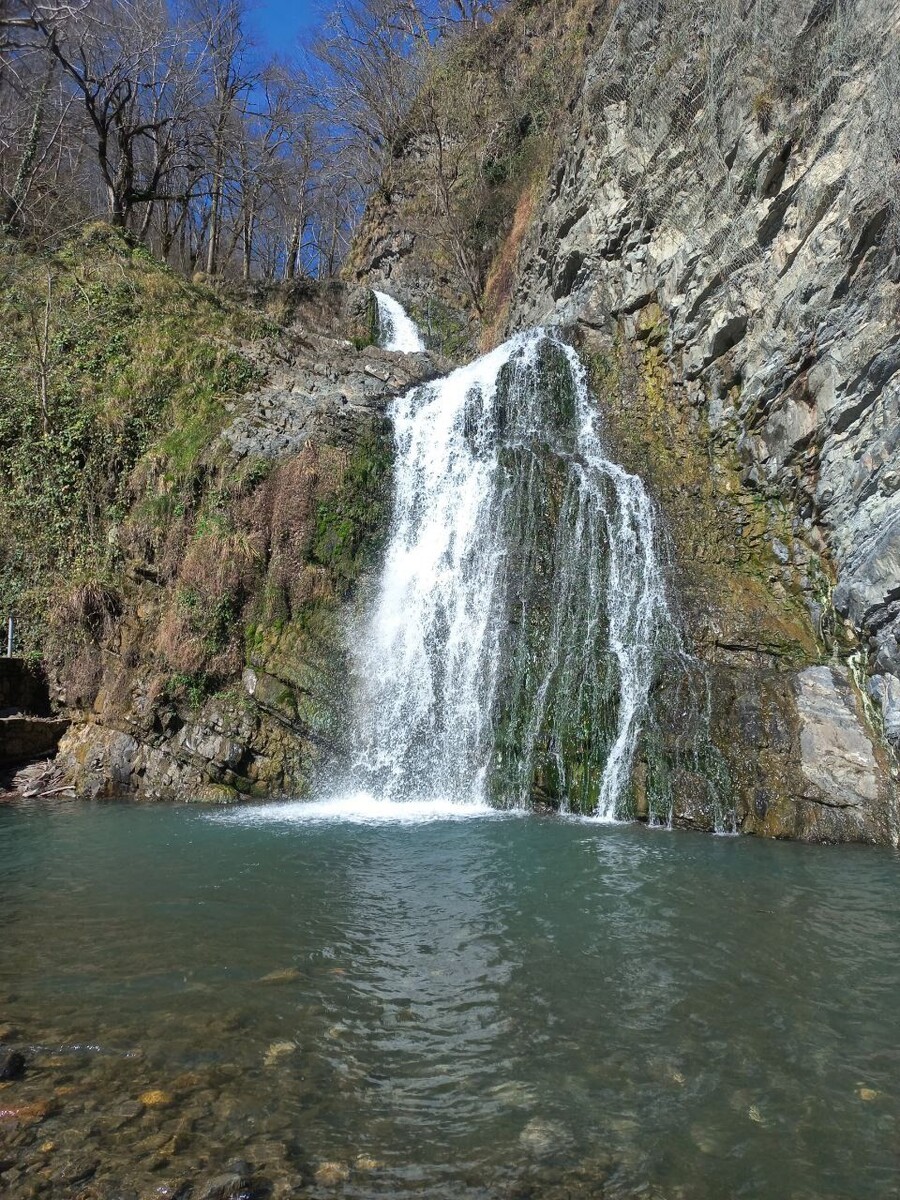    Змейковский водопад в Хостинском районе Сочи. Источник: Олеся Веселкова / "Толк"