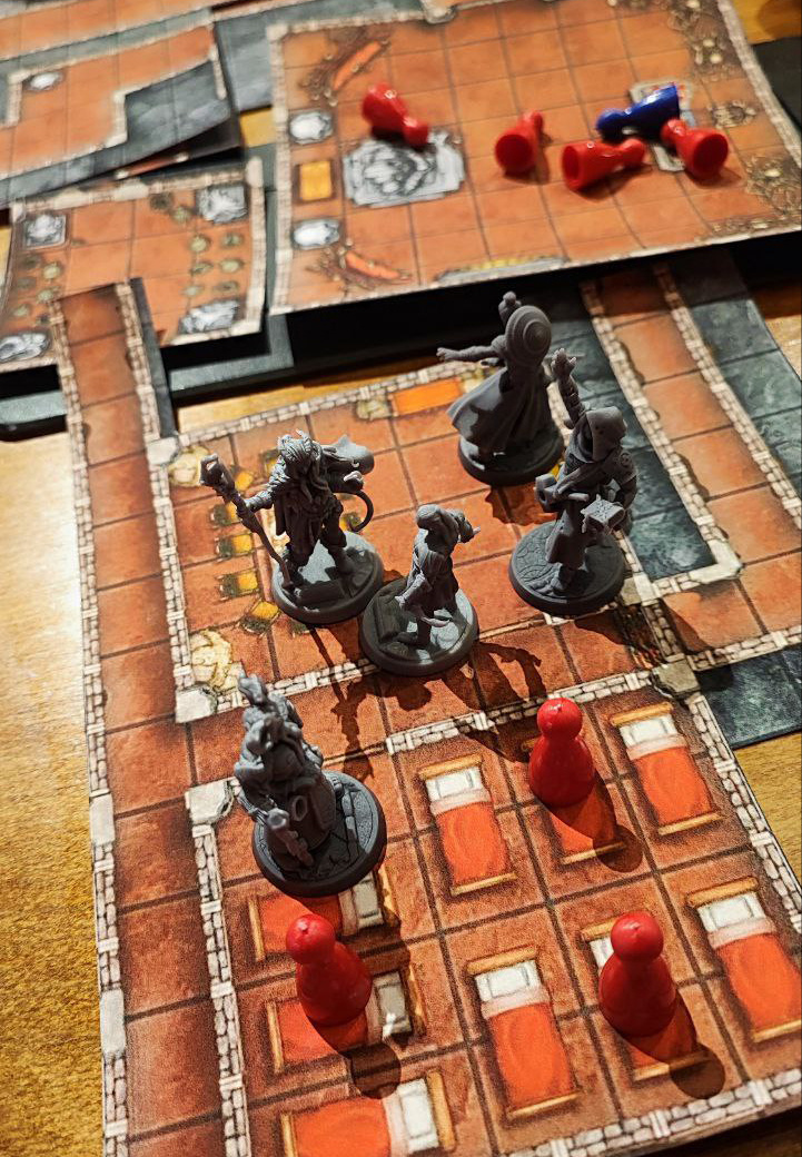 Ход игры «Подземелья и Драконы»