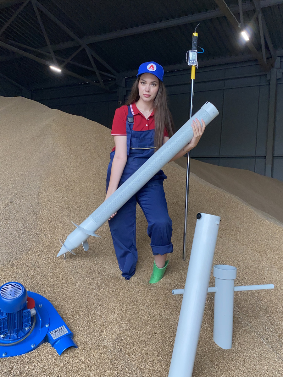 Аэратор ЗВУ разборный. Активная вентиляция зерна без стационарных систем