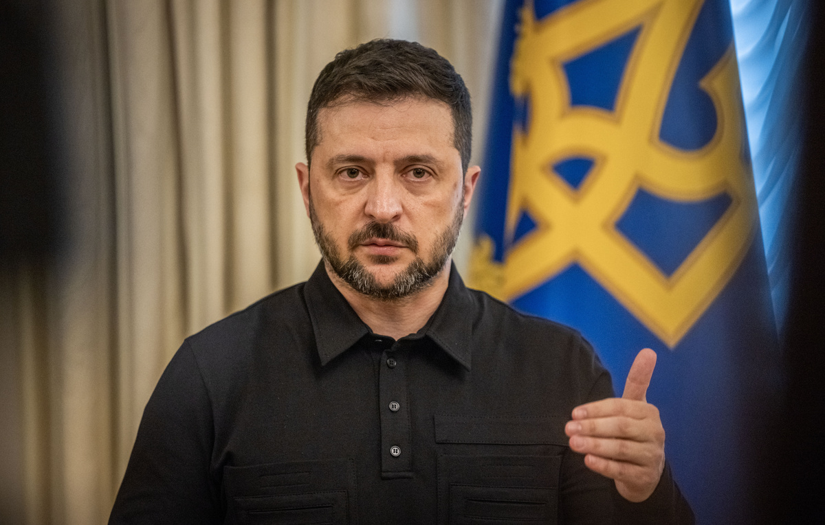    Владимир Зеленский  Ed Ram/Getty Images