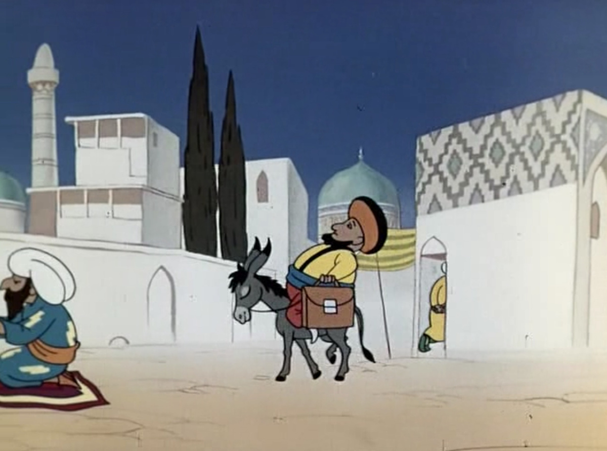 Кадр из мультфильма Новый Аладдин 1979 год