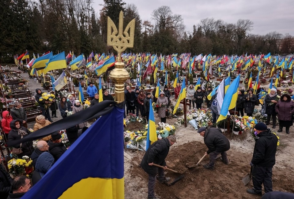    За время СВО на Украине опубликованы некрологи уже на 699 тысяч погибших ВСУшников. REUTERS