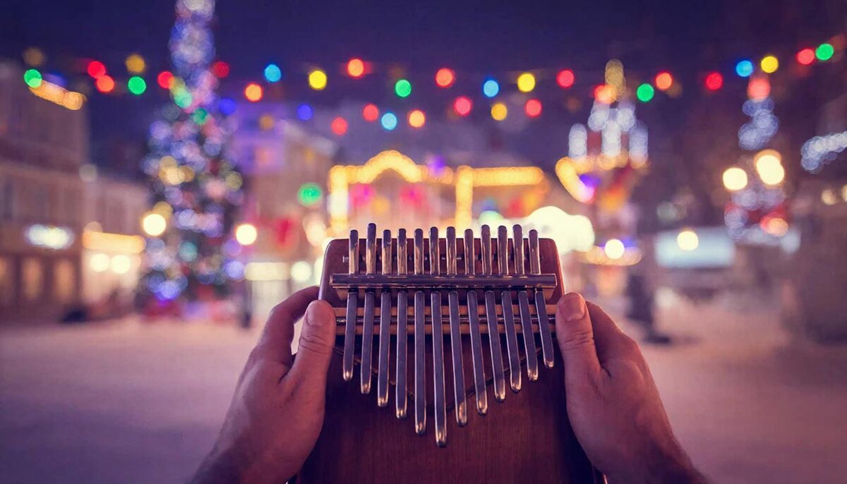 Новогодняя калимба