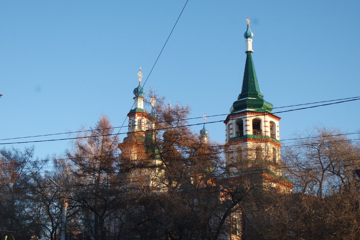 Крестовоздвиженская - одна из самых нарядных и красивых церквей города