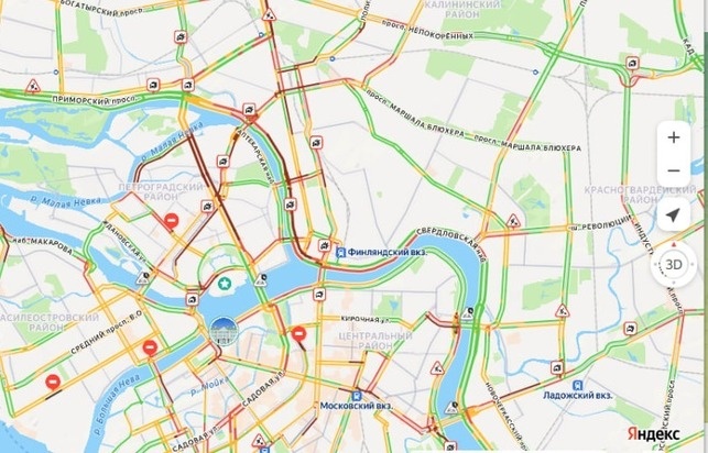     Фото: Яндекс.Пробки