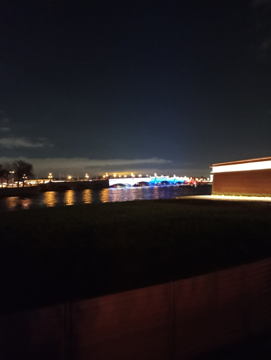 Троицкий мост и его подвсетка 