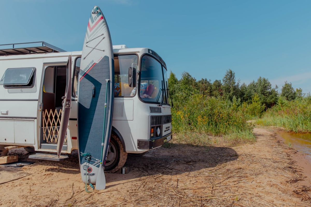 Лен.область, Ладога. Первый выезд на новом автодоме