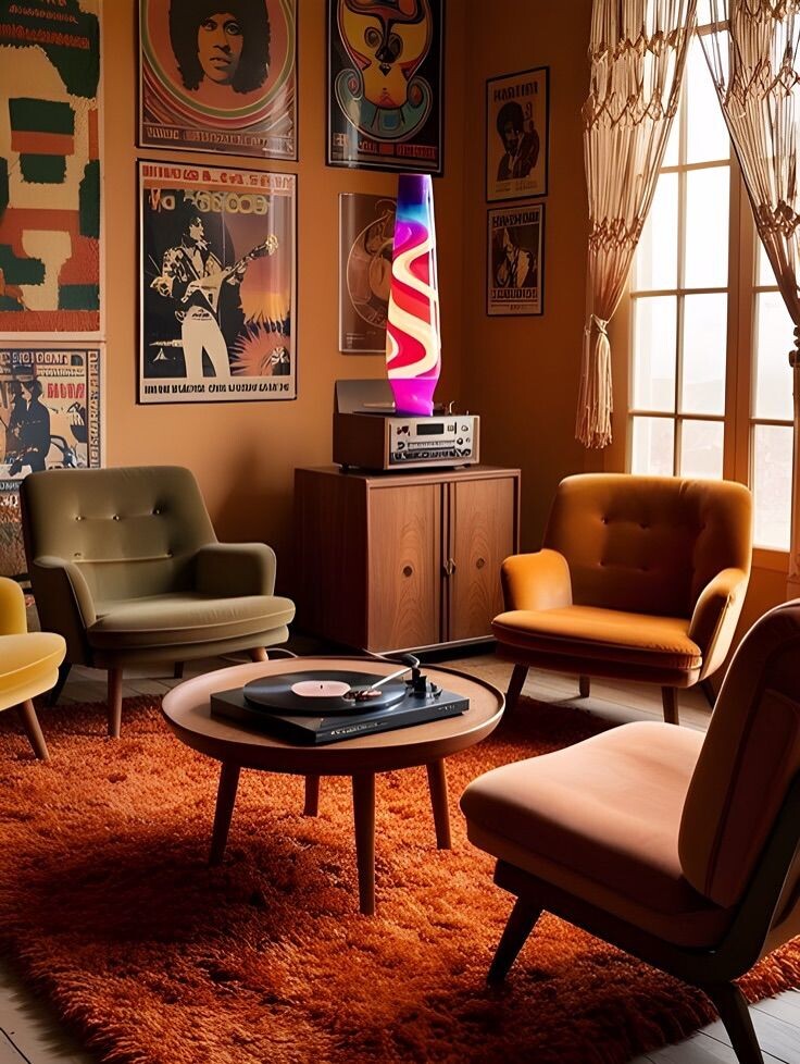 Стиль ретро в интерьере