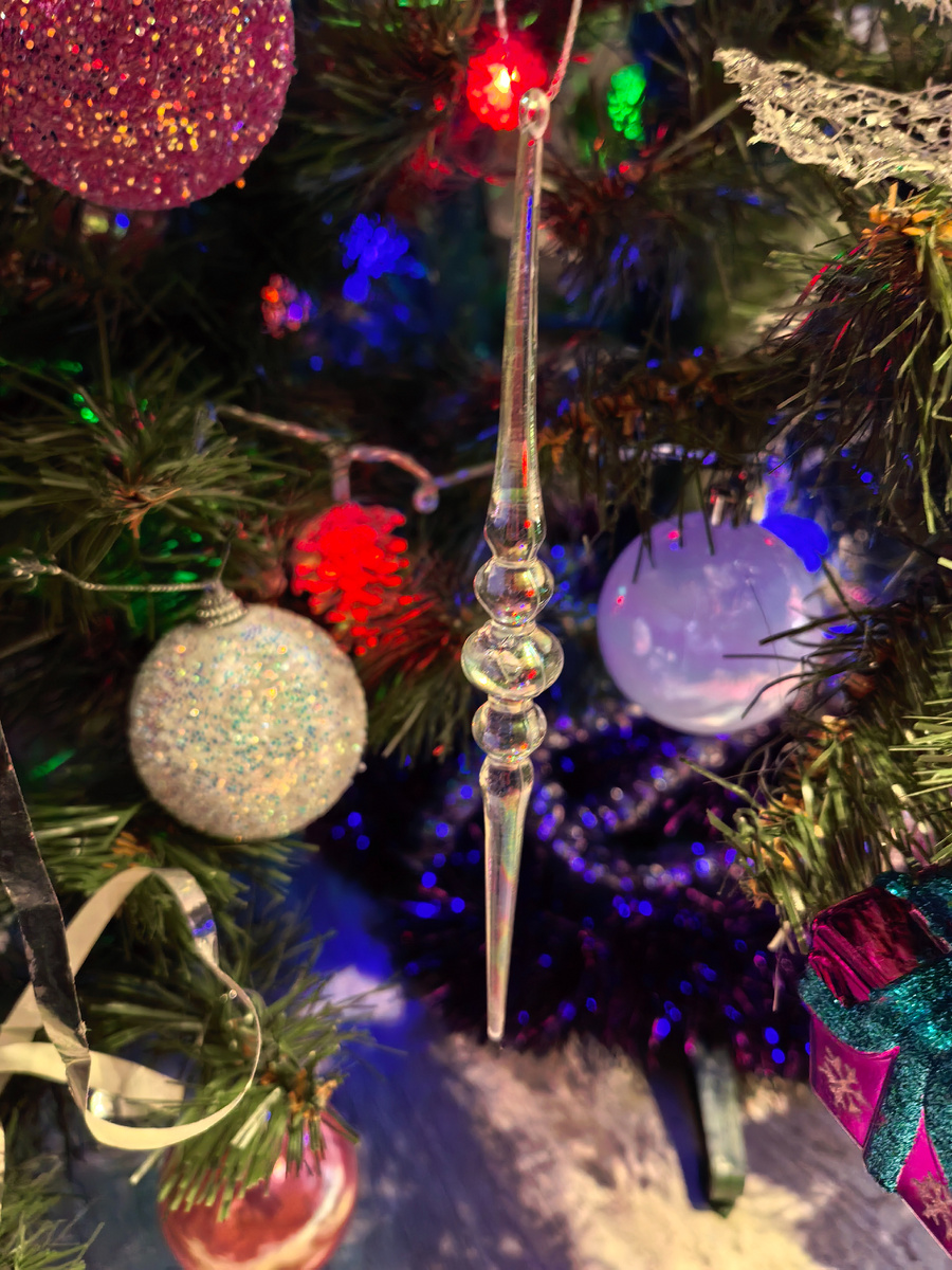 набор "сосулек": очень нежные, их 6