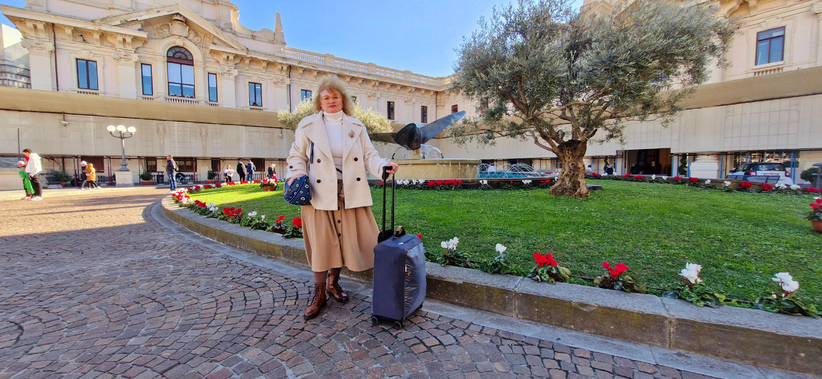 Генуя Италия Морской вокзал