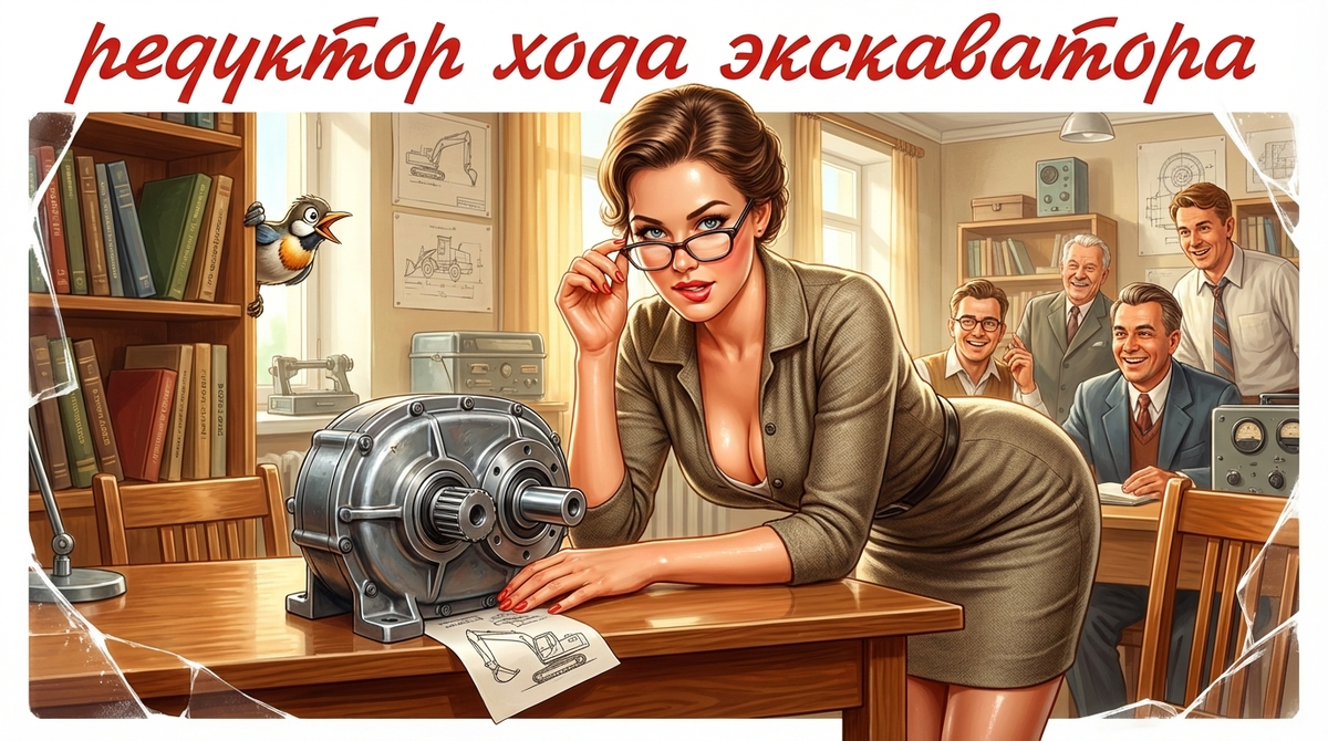    Выбор и покупка редуктора хода для экскаваторов admin