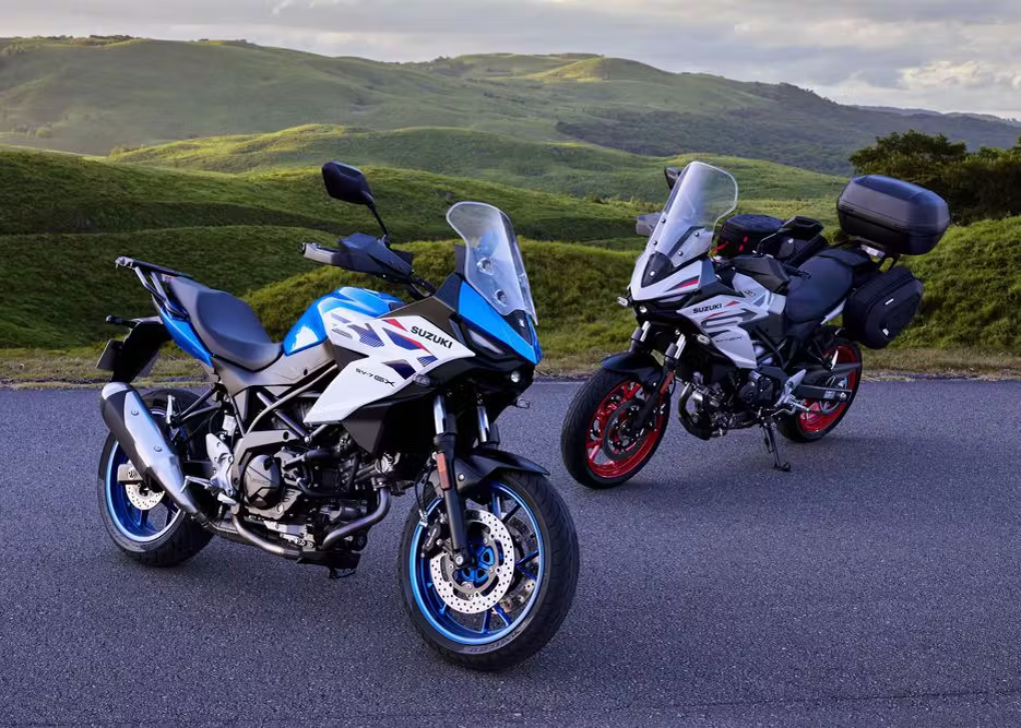 Suzuki применяет электронику и дизайн GX к SV650, чтобы создать новый SV-7GX — вероятного конкурента Tracer 7.