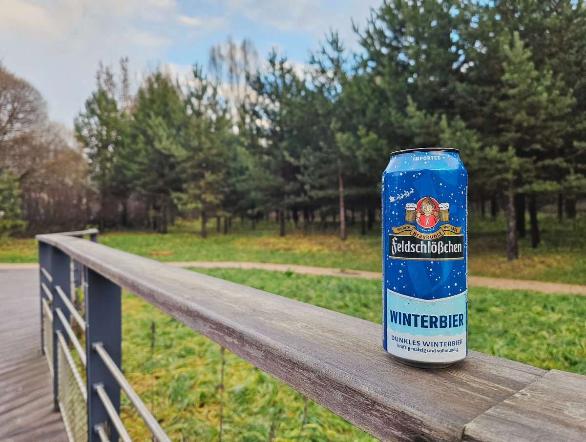 Feldschlößchen Dunkles Winterbier, фото автора