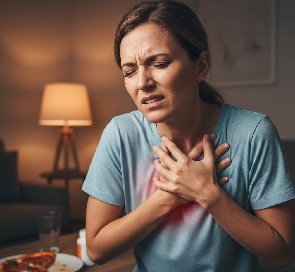 Причины изжоги