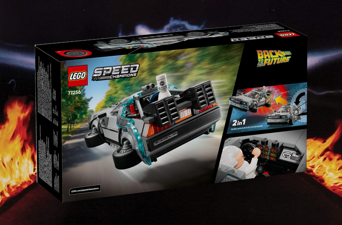 LEGO Speed Champions 77256 Time Machine from Back to the Future