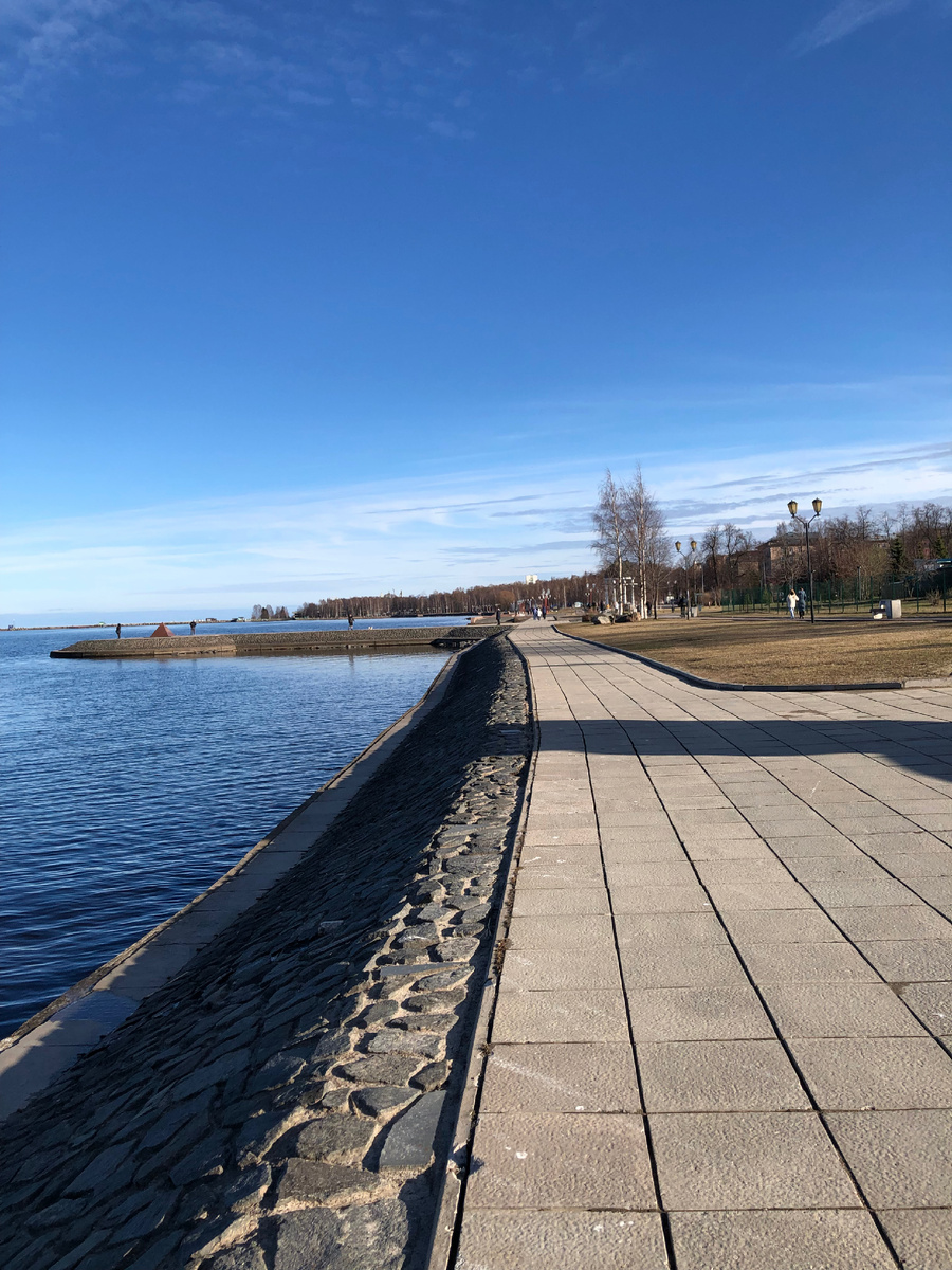 Онежская набережная. Фото автора.