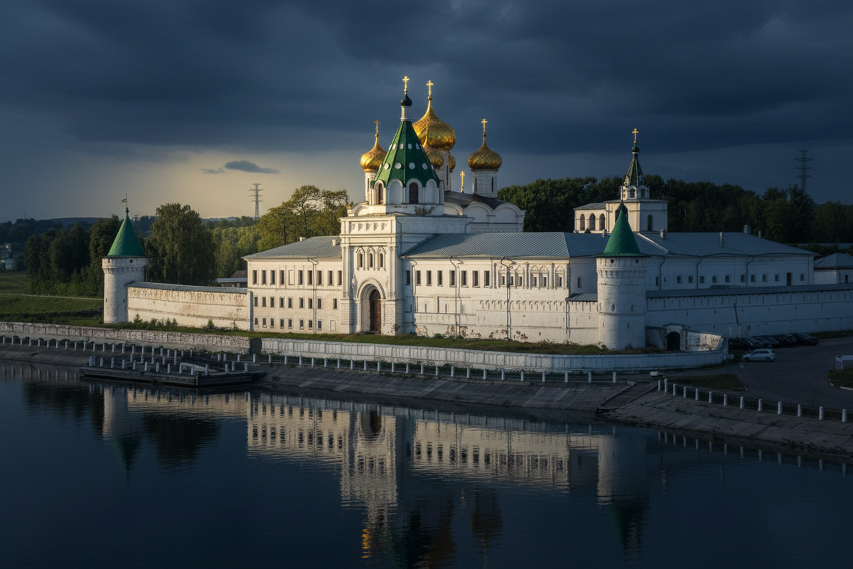 Ипатьевский монастырь город Кострома