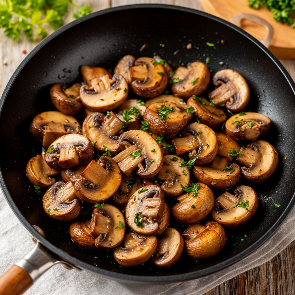 Жареные грибы