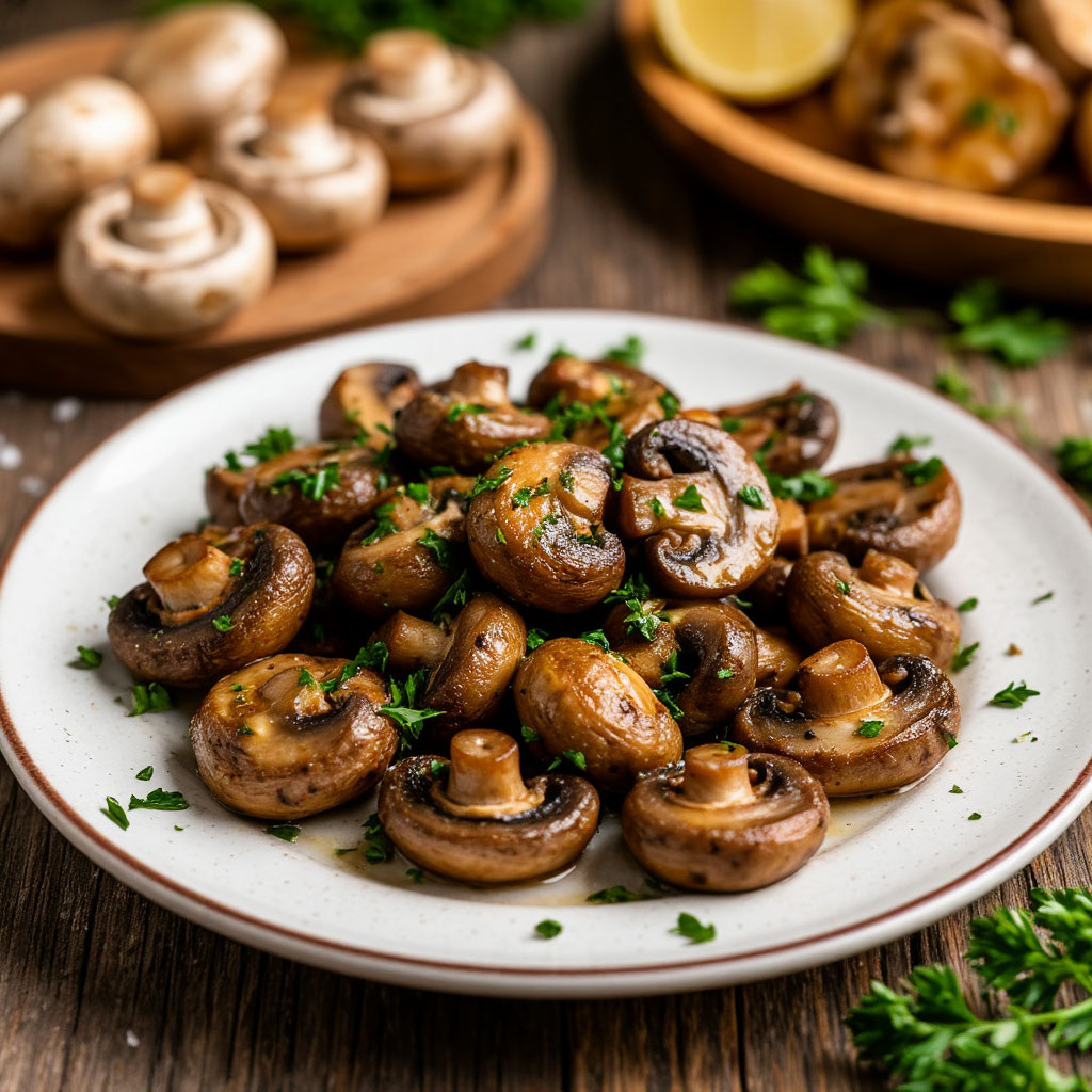 Жареные грибы