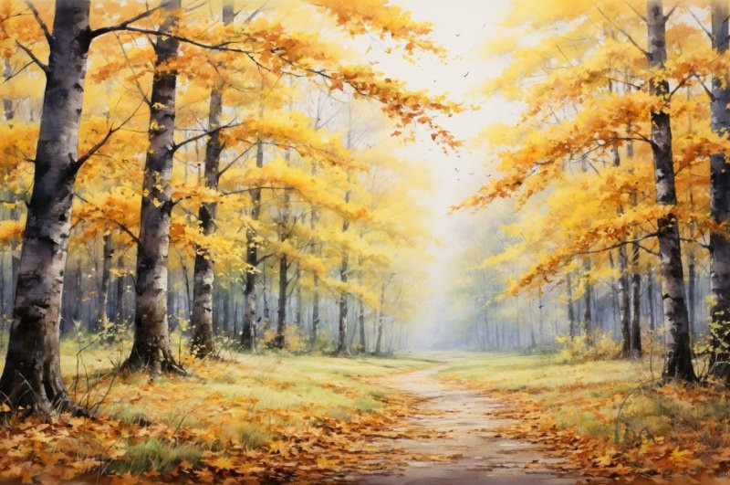 мягкая осень