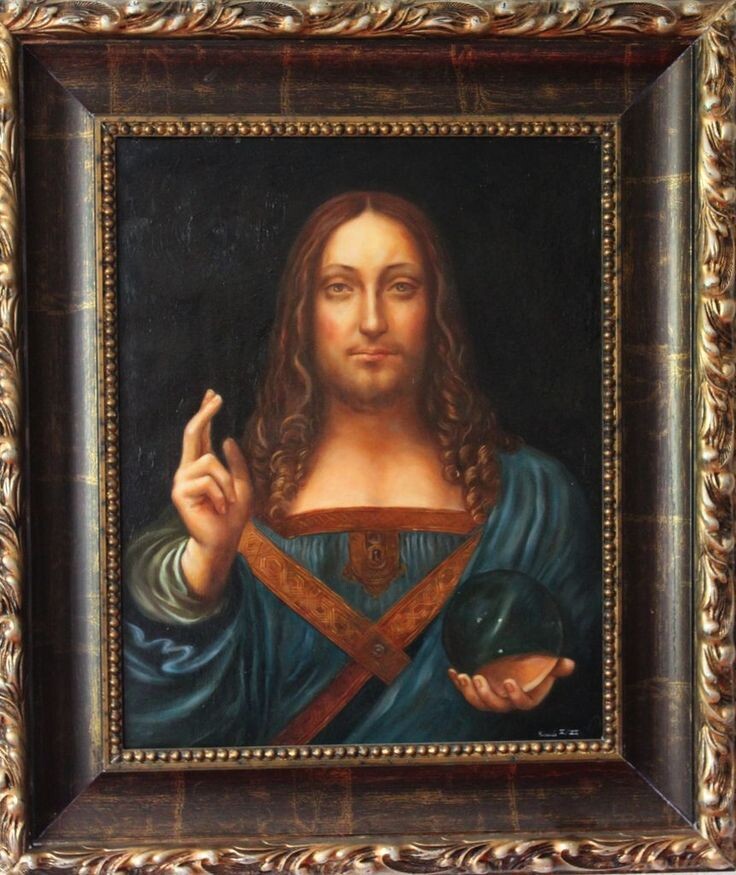 Леонардо да Винчи «Спаситель мира»