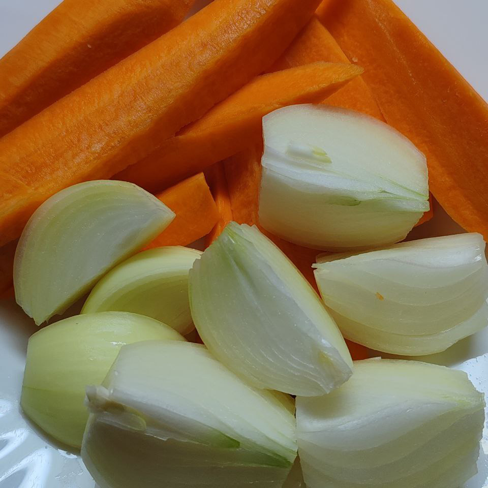 Нарезаем для мясорубки