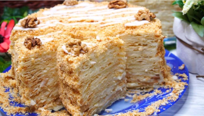 Вы все еще думаете, что «Наполеон» сложно готовить... Этот рецепт изменит ваше мнение. (Эконом-рецепт, который не уступает оригиналу).