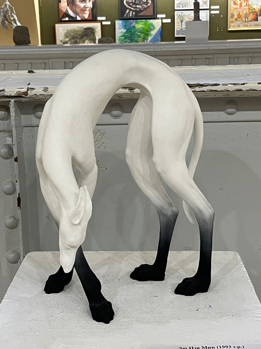 Великолепная скульптура китайского художника 