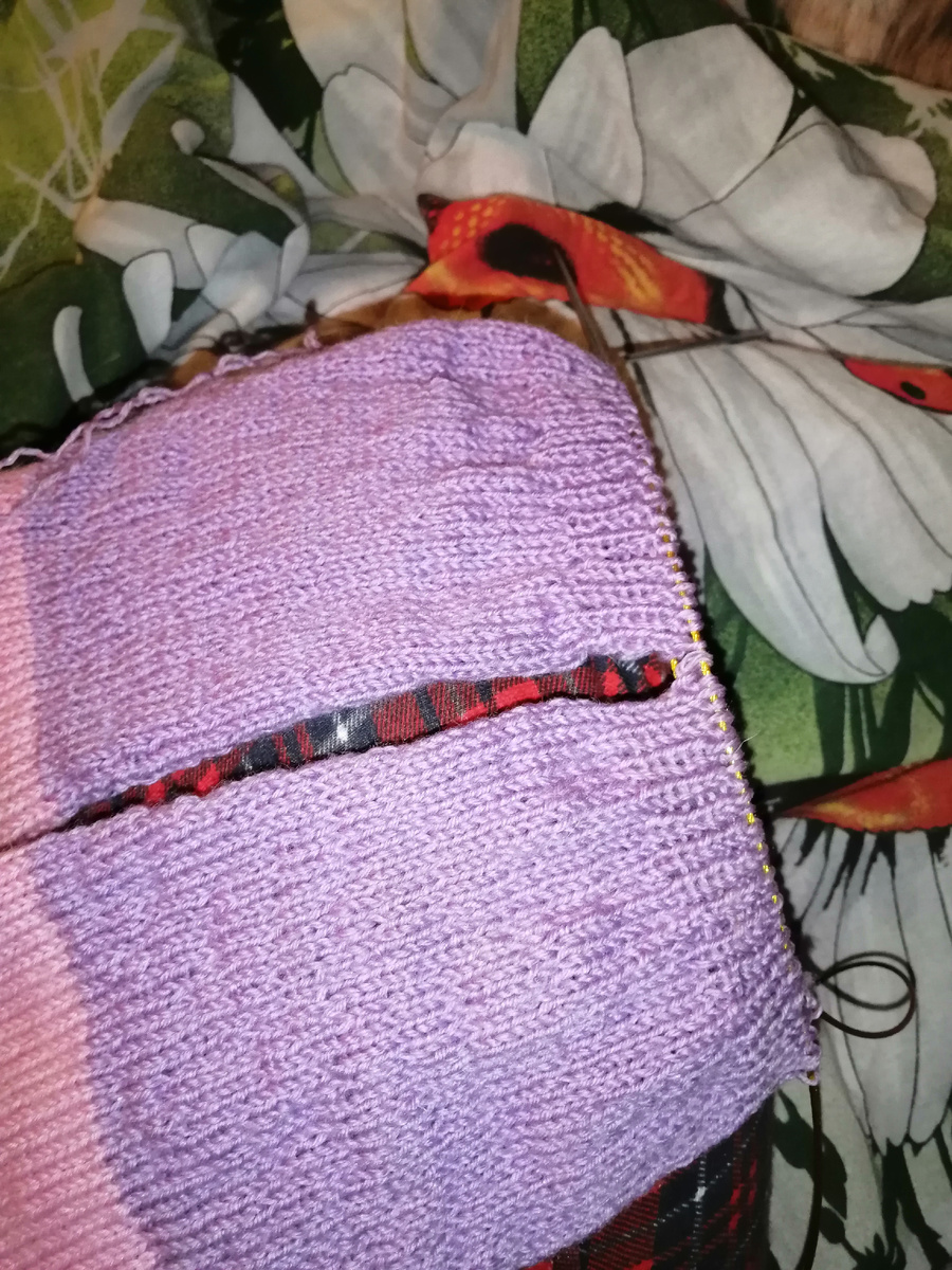 Рукава джемпера.