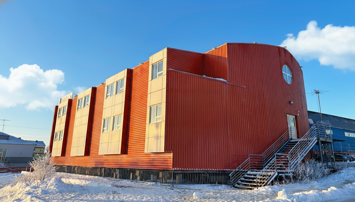 Гостиница Анадыря построена по канадской технологии
