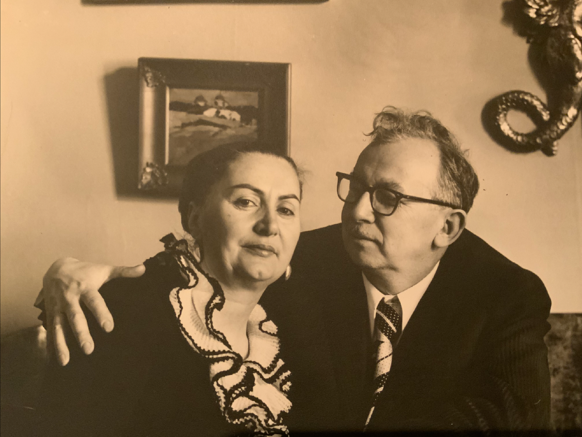 Народный художник СССР Щербаков Борис Валентинович со своей музой и супругой Щербаковой (Сорокиной) Зоей Анатольевной