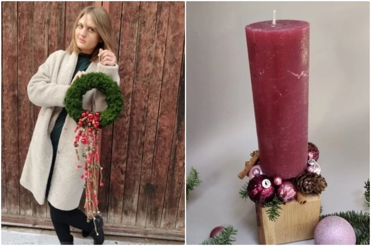    Флорист Мальвина показала, как можно недорого и стильно оформить свой дом