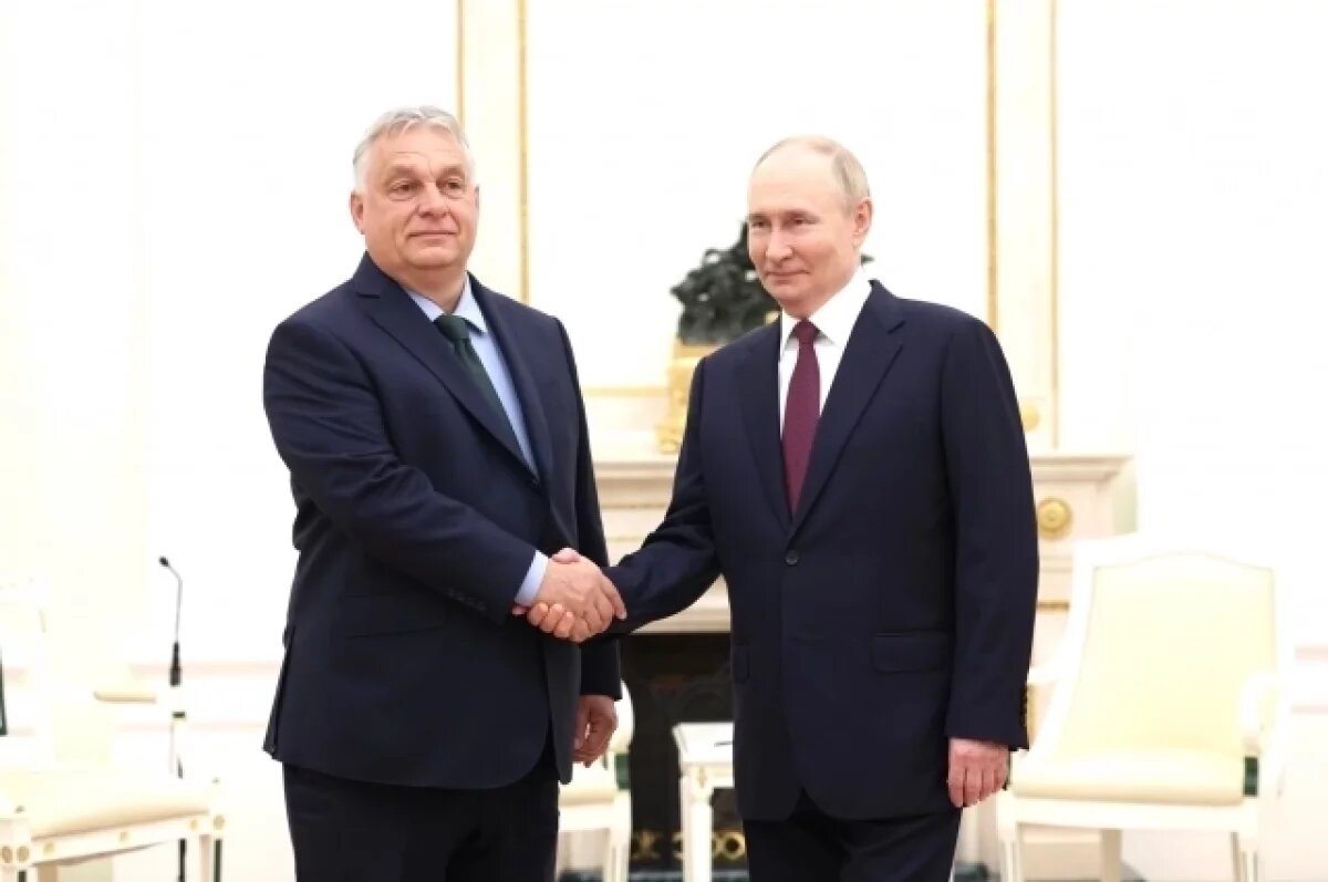    Орбан оценил итоги переговоров с Путиным в Москве как успешные