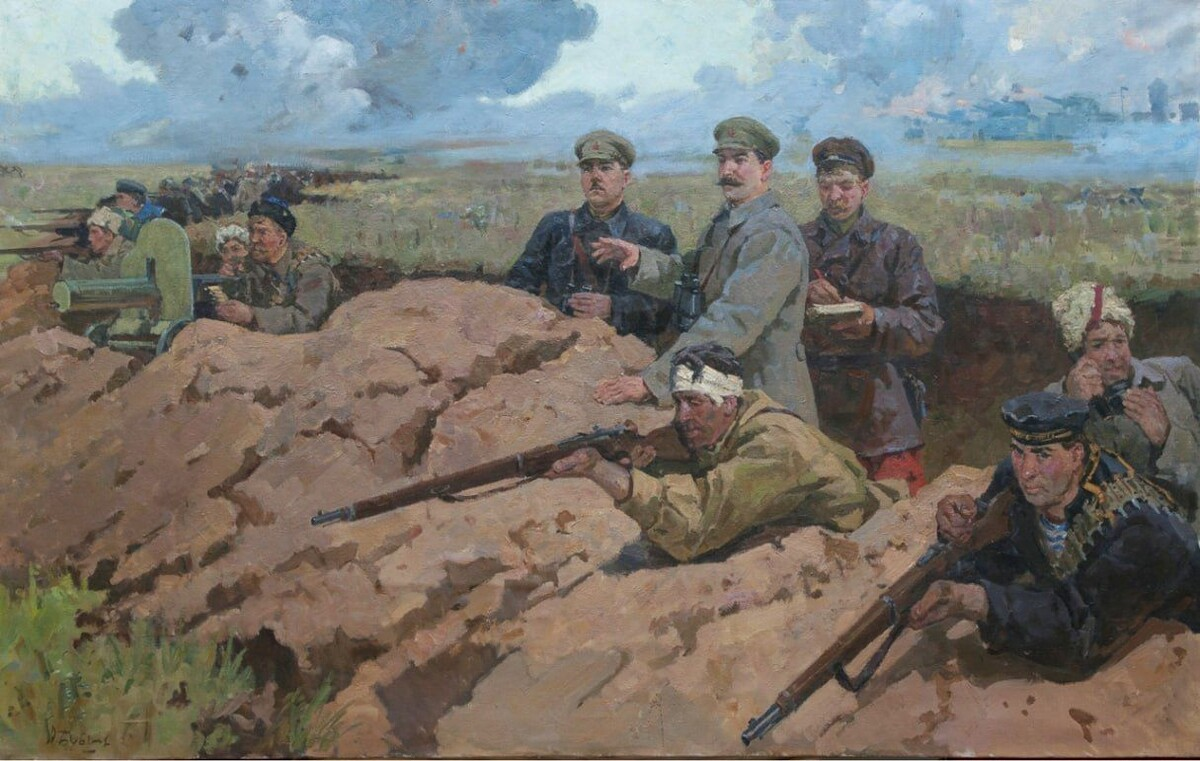 Сталин и Ворошилов