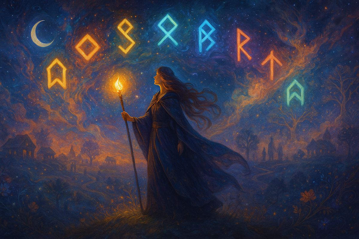 Рунический расклад на неделю: жрица рун и путь семи знаков судьбы