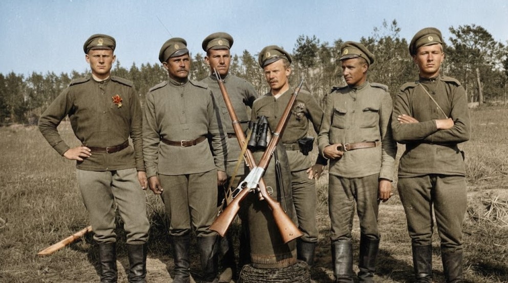 Винчестер М1895/1915 на Первой мировой