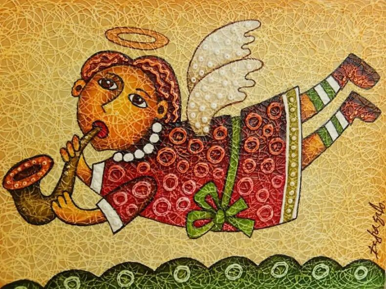 " Ангел." Источник изображения : artonline.ru›artist_gallery/Davidov