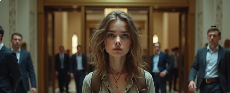 Девушка в лохмотьях вошла в банк, и охрана начала смеяться. Они не знали, чья подпись стоит на чеке