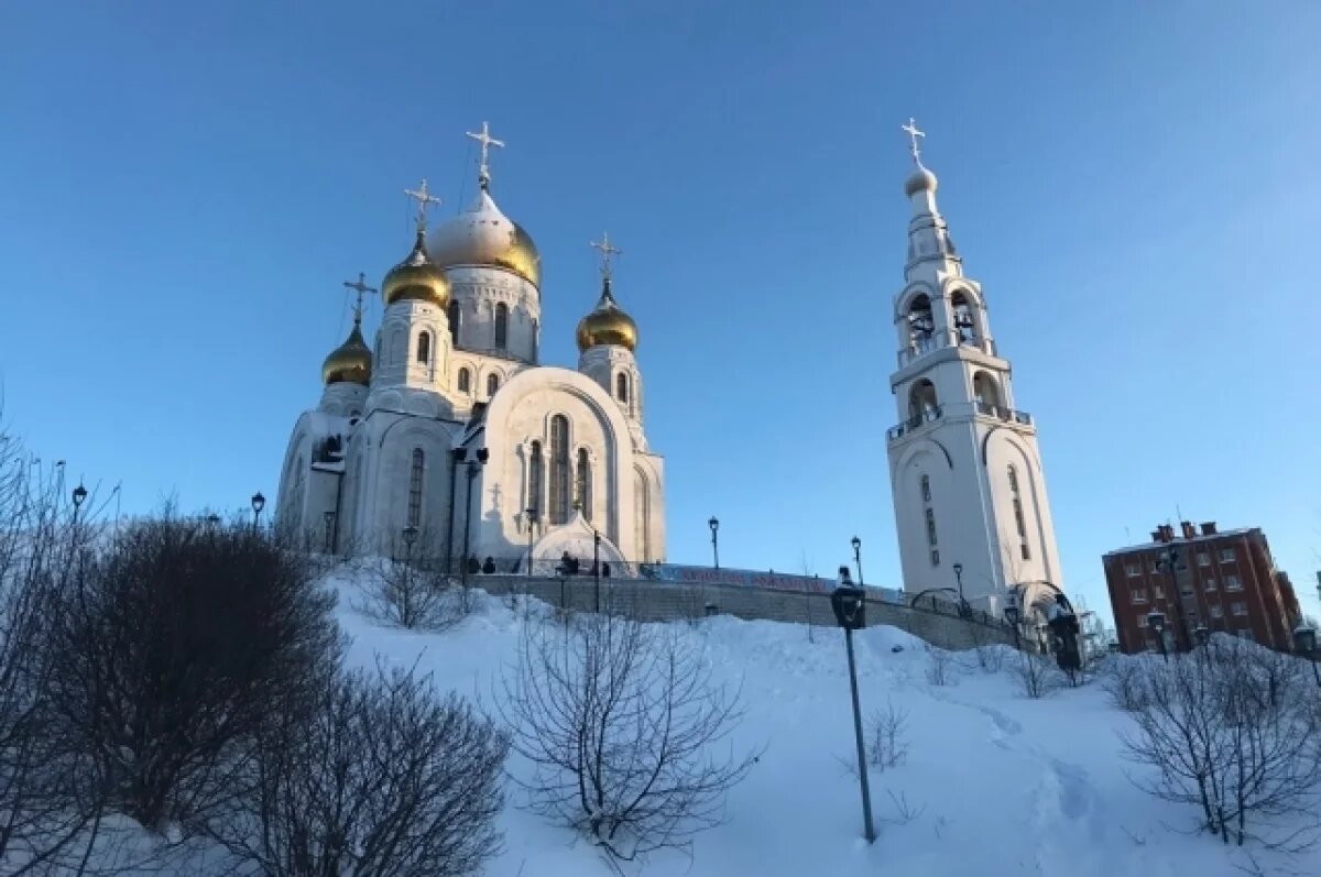    Международной премией отмечена подсветка собора в Ханты-Мансийске