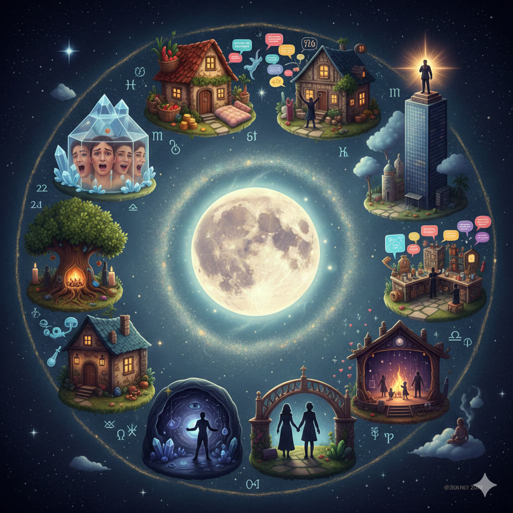 Луна в домах - как она меняет нас до неузнаваемости