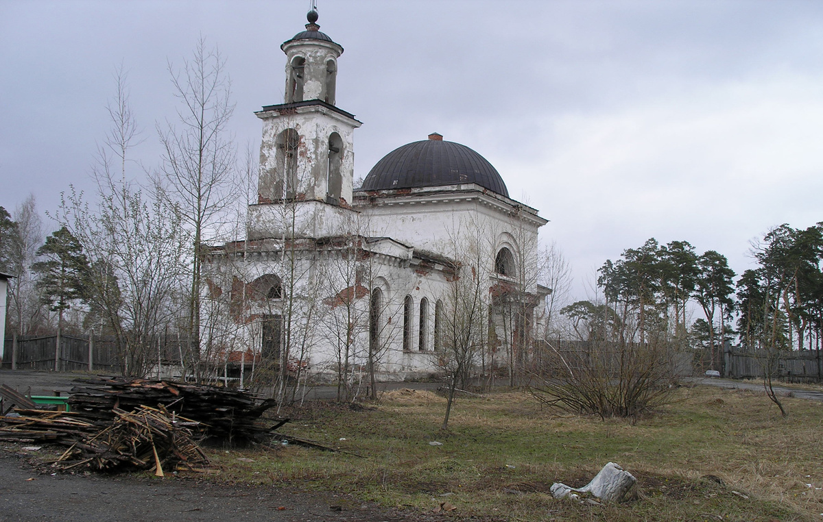 Вид на Вознесенский храм. Май 2007 г.