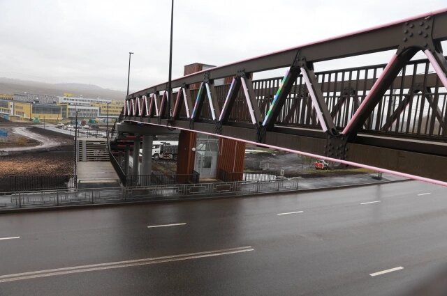    Мост на Калинина. Фото: АО «РУСАЛ Красноярск»