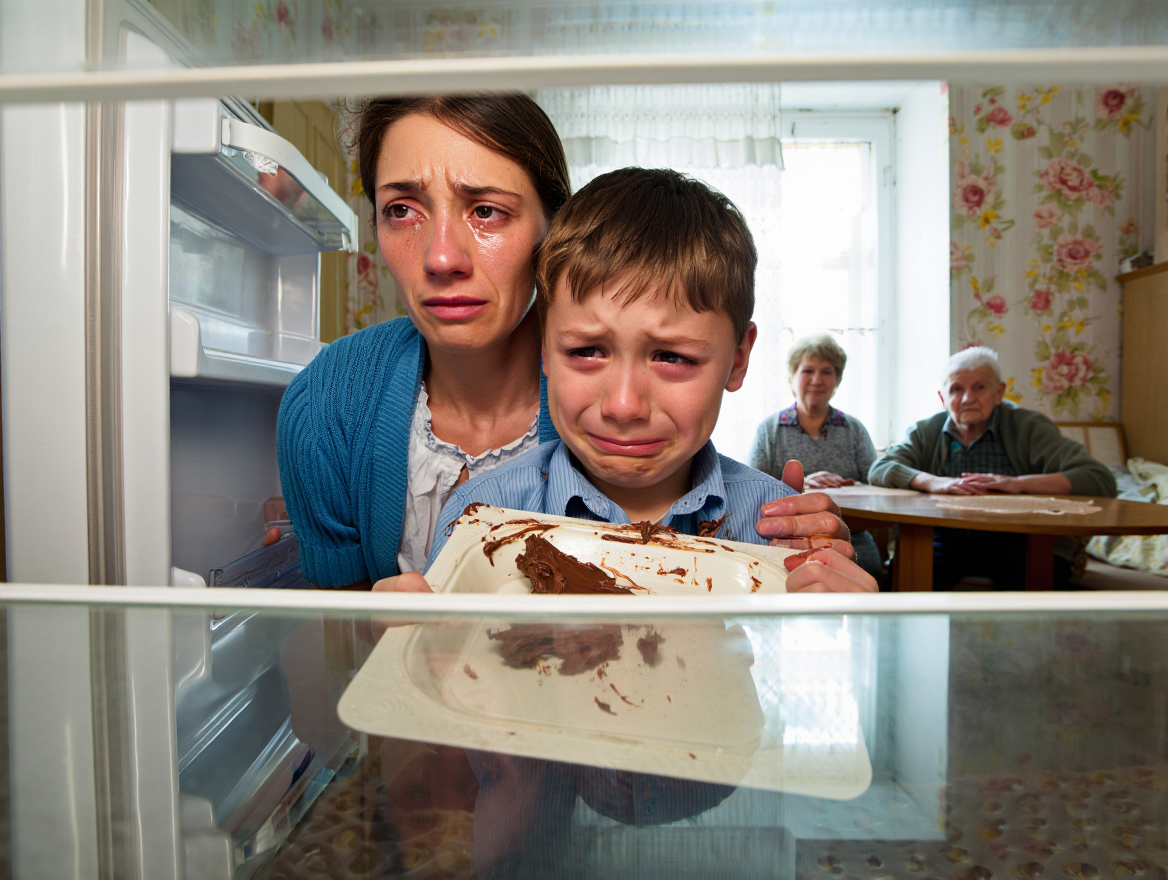 Он просил «потерпеть» его вечно ноющих родственников ещё немного. Терпение лопнуло в тот день, когда они съели торт, испечённый для сына.